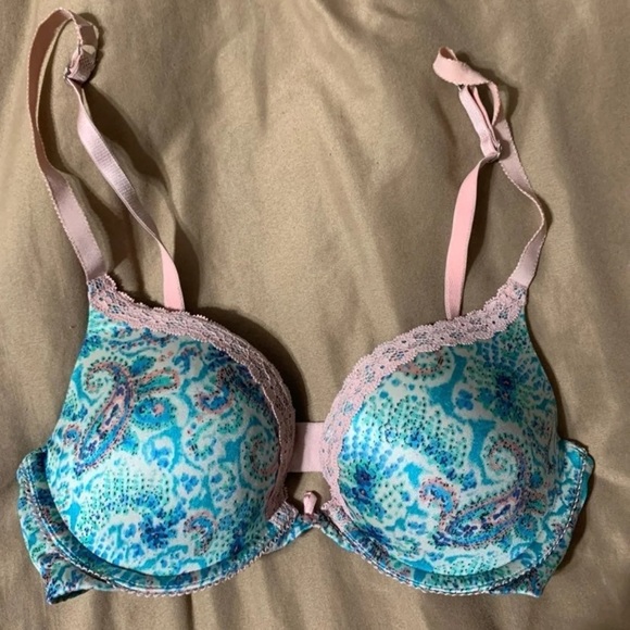 aerie Other - Aerie Watercolor Pushup Bra Size 34B